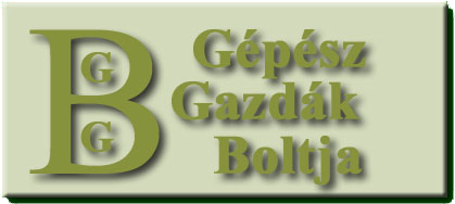 Gépész Gazdák Boltja